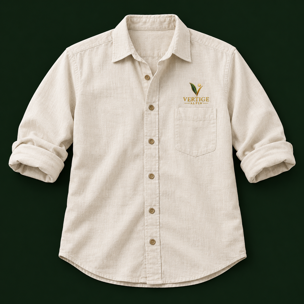 The garden shirt — illustrative visual