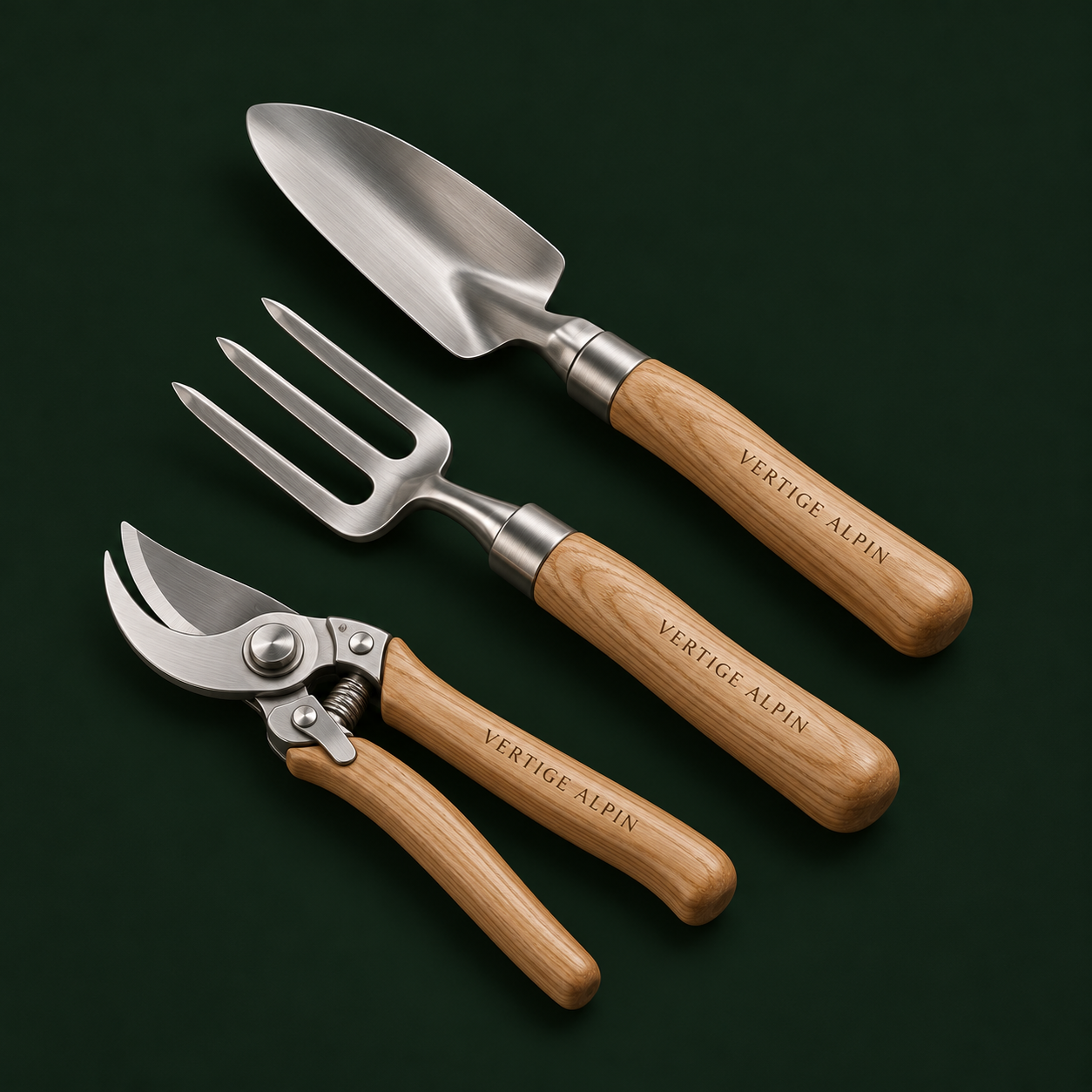 The garden tool set — illustrative visual